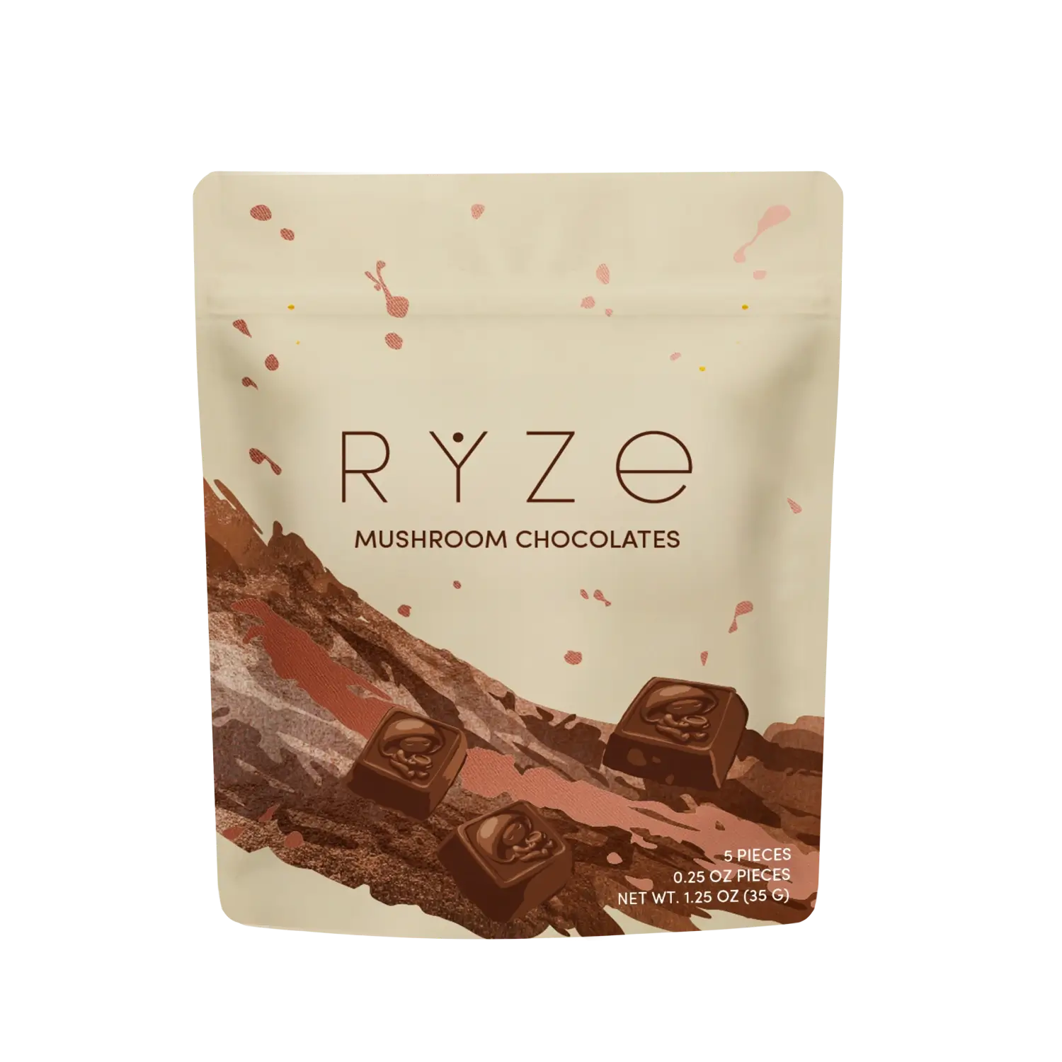 FREE Mushroom Chocolates Rye (5 pieces) P8