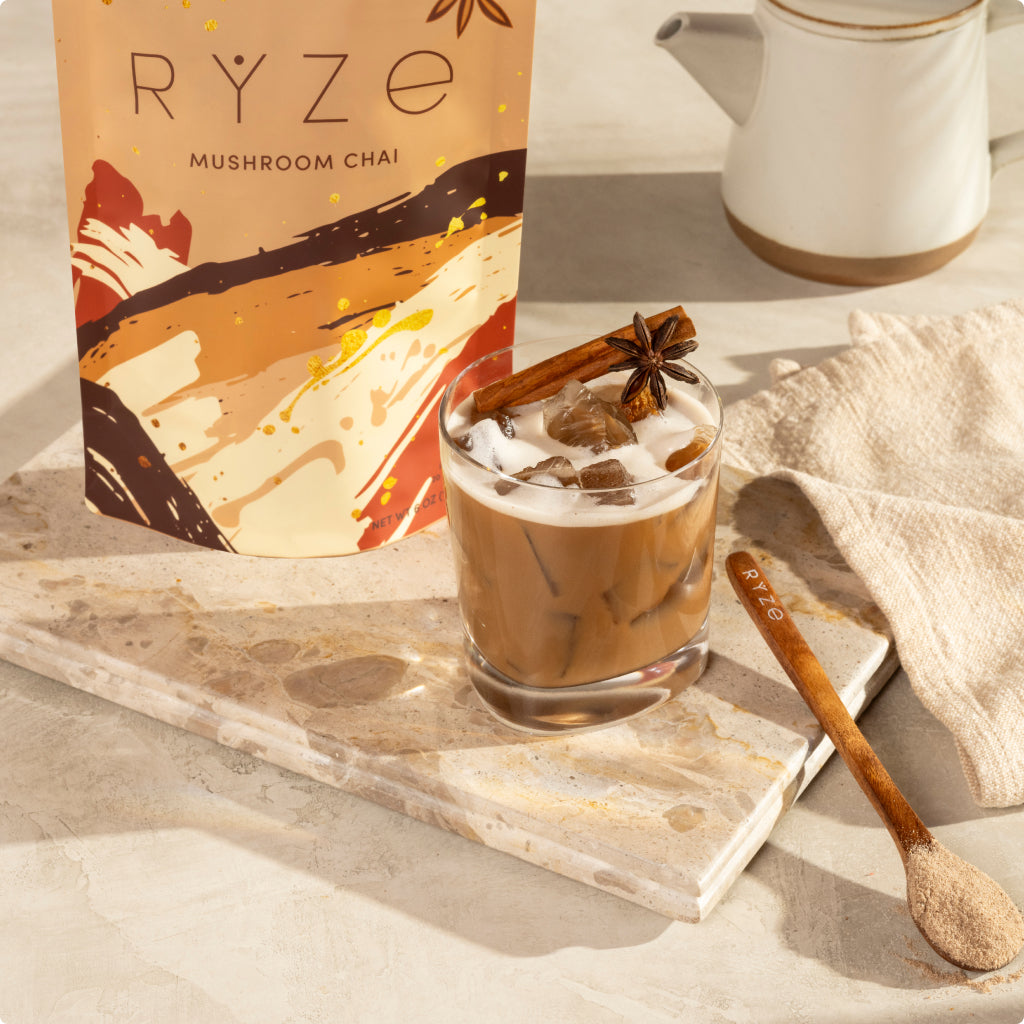 RYZE Mushroom Chai Starter Bag A9