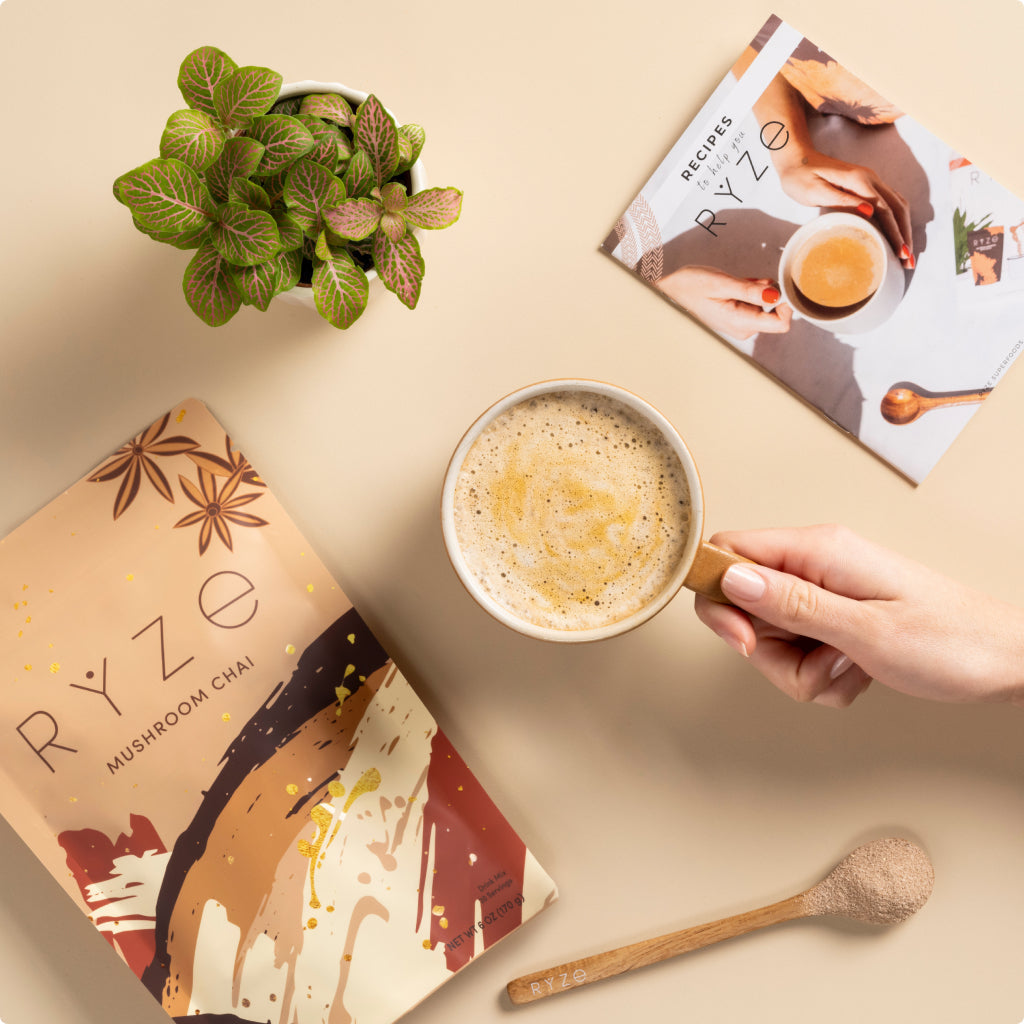 RYZE Mushroom Chai Starter Bag A9