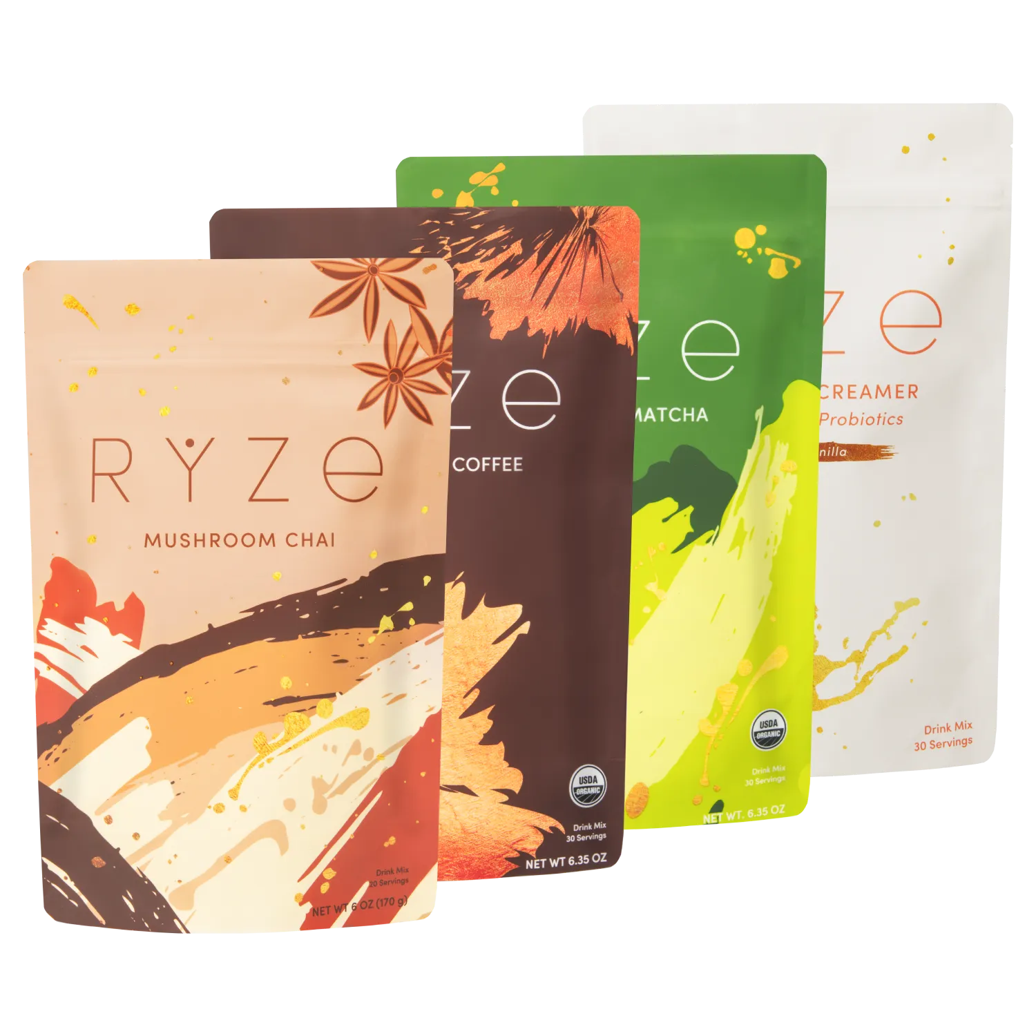 Ultimate Pick-Me-Up Bundle: Chai + Coffee + Matcha X6