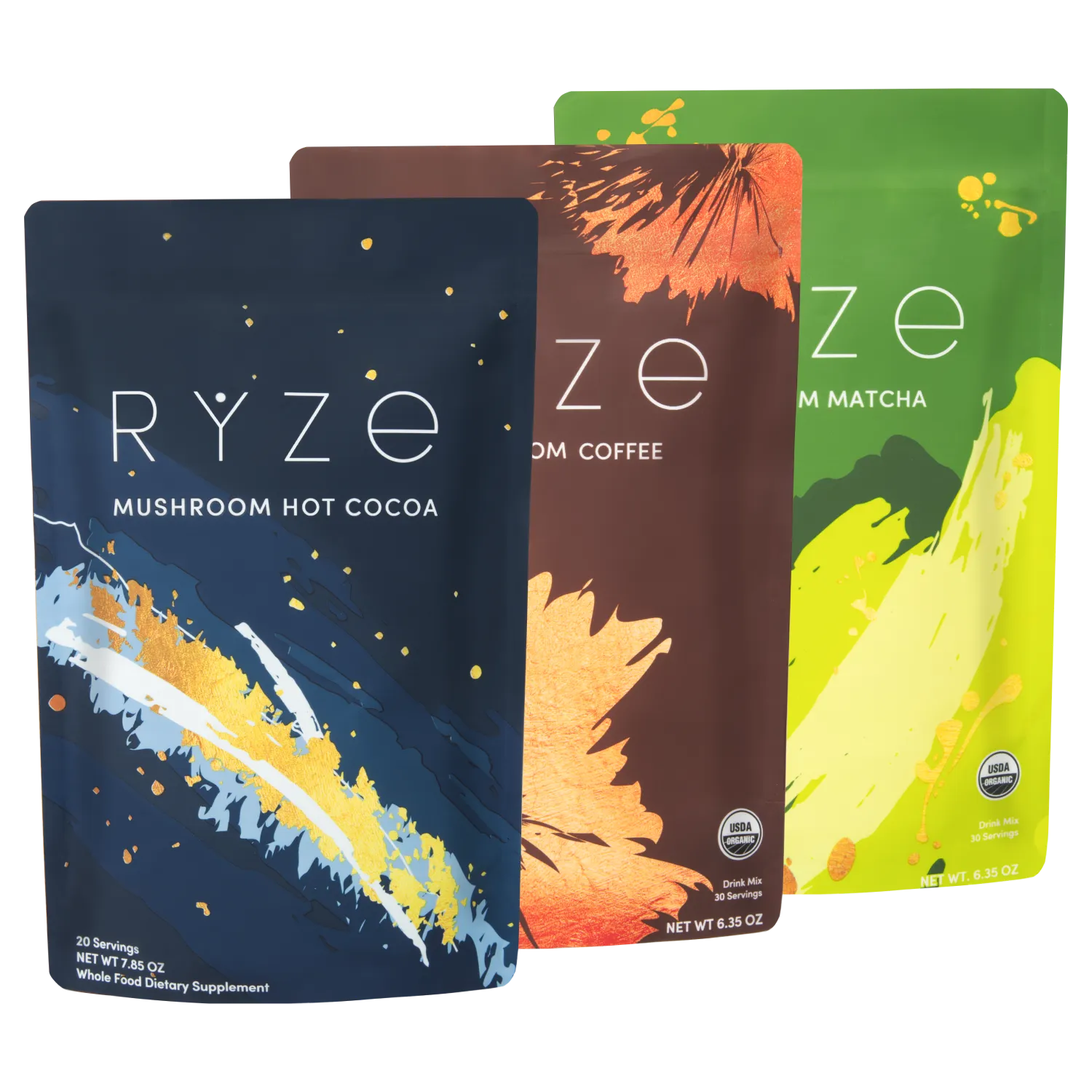 Ultimate Day + Night Bundle: Coffee + Matcha + Cocoa A9