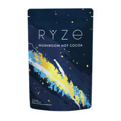 RYZE Mushroom Hot Cocoa — Organic Instant Cocoa with L-Theanine & Melatonin, 20 Servings B9