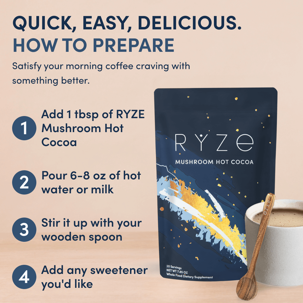 Mushroom Hot Cocoa (20 servings) E7