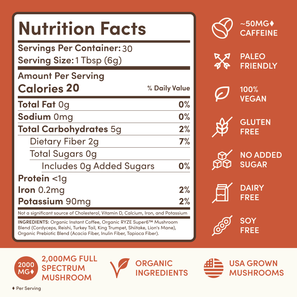Mushroom Coffee 30 Serving Q2