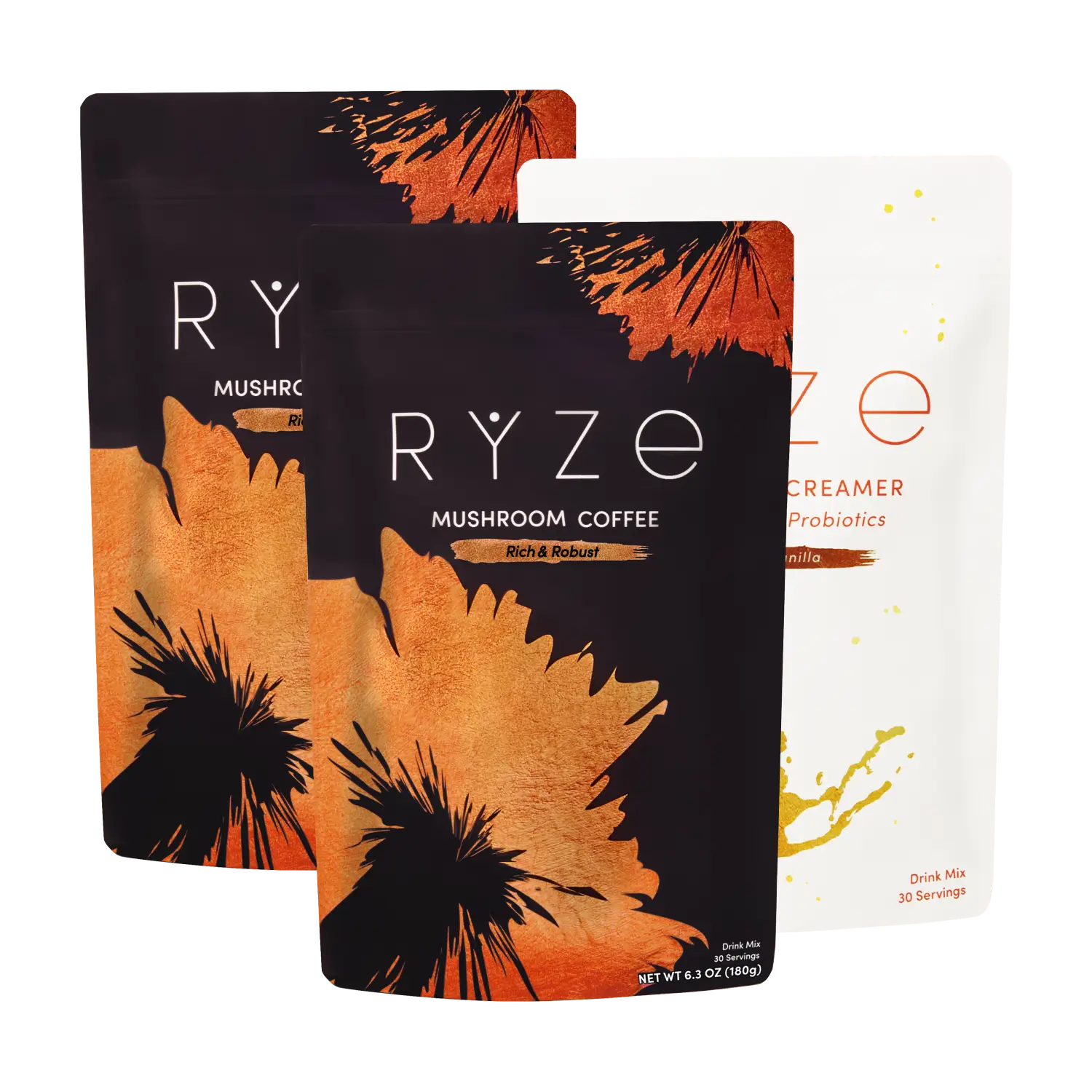 RYZE Ritual Set Dark Roast + Creamer Z8