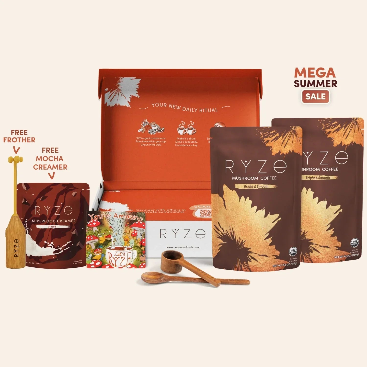 Starter Kit with Free Mocha Creamer W5