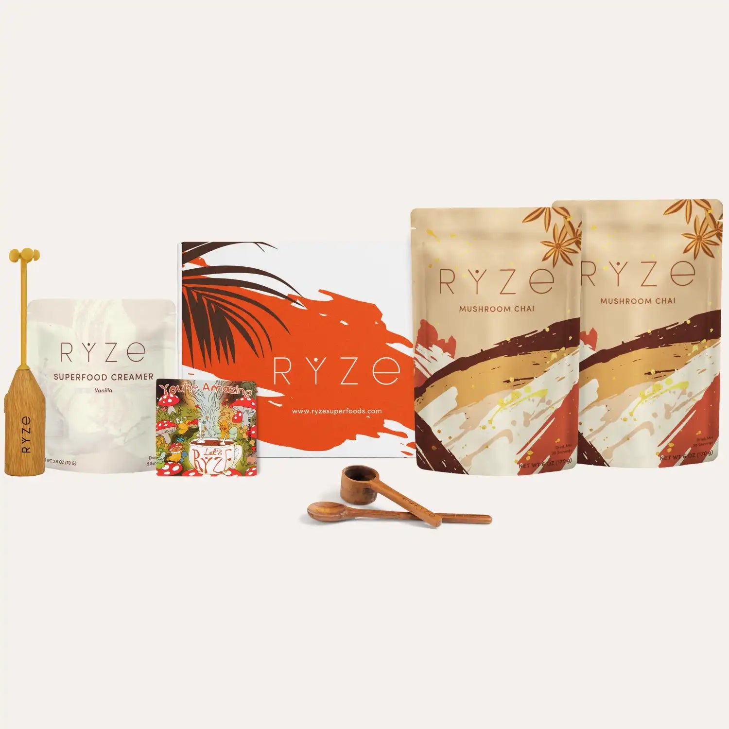 Mushroom Chai Starter Kit (40 Servings) J5