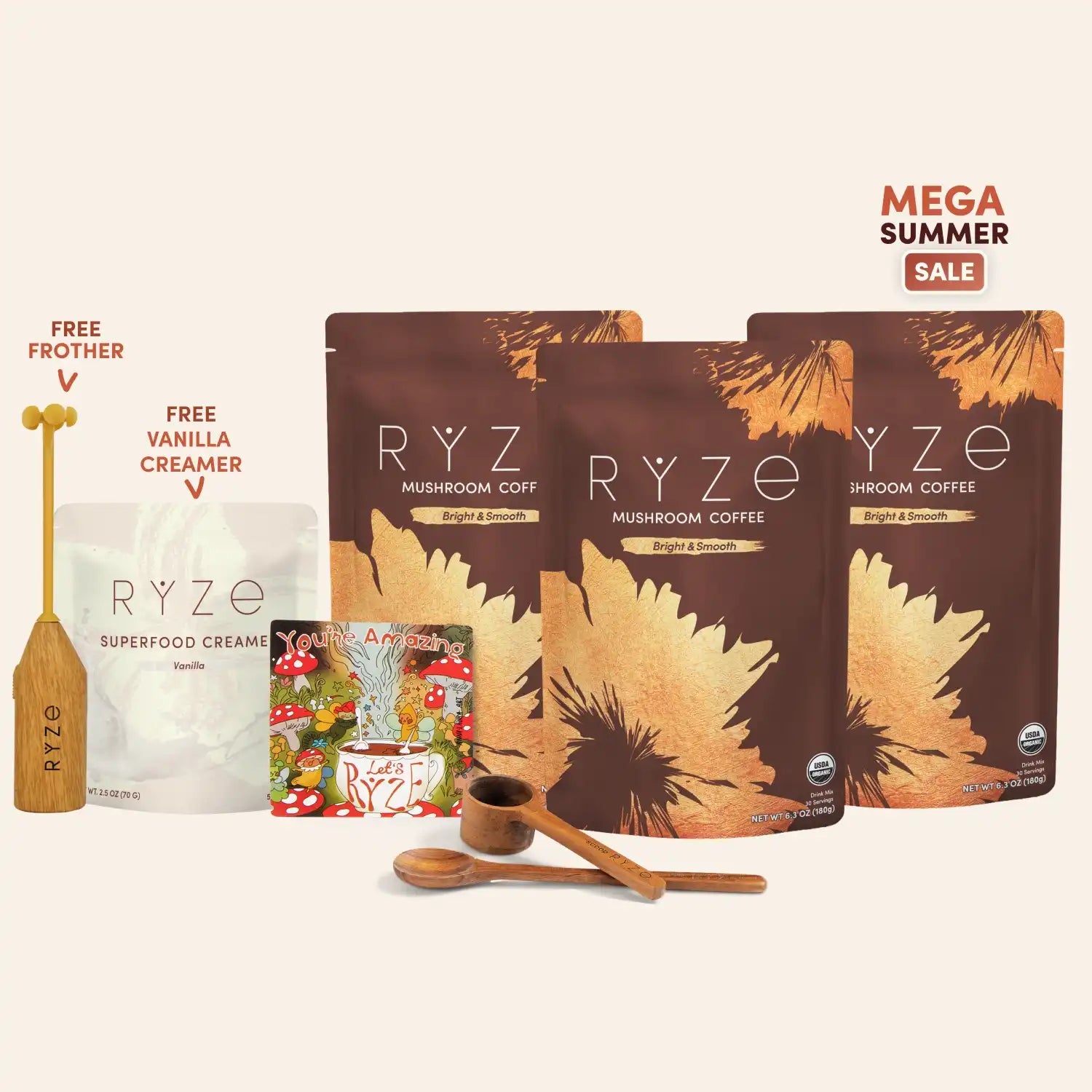 Mushroom Coffee (90 Servings) I0
