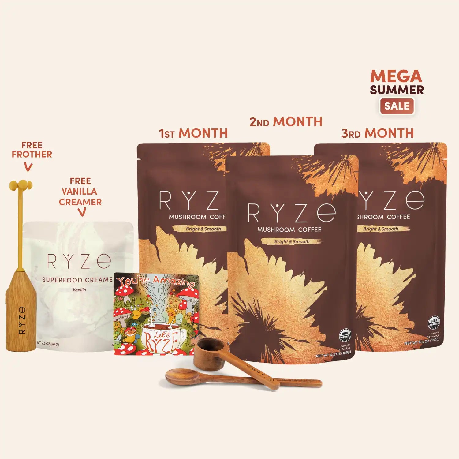 Mushroom Coffee (90 Serving) Q4