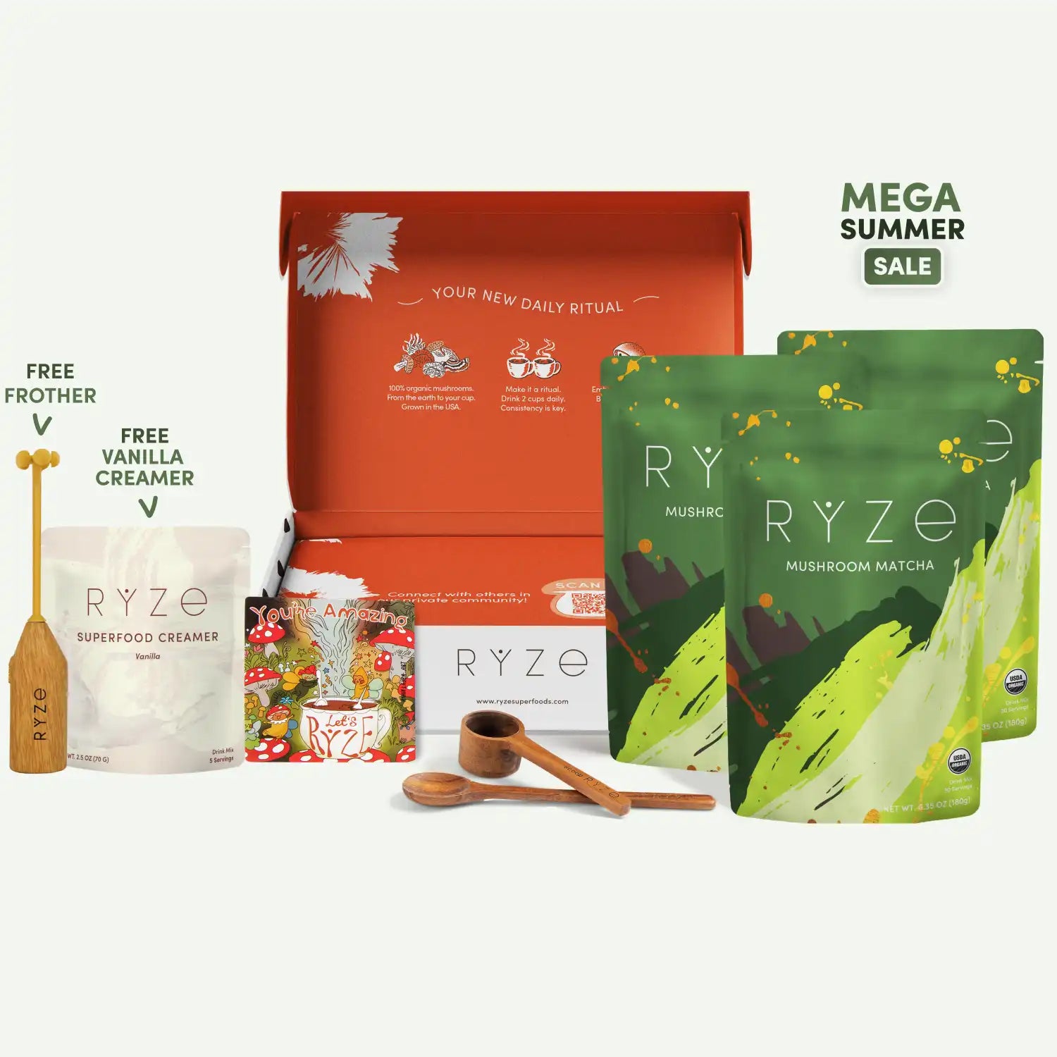 Mushroom Matcha (90 Servings) Z3