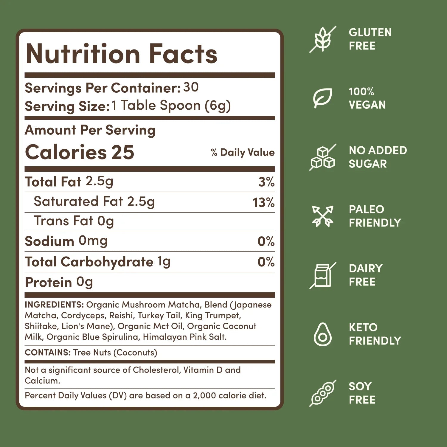 Mushroom Matcha (30 Servings) E2