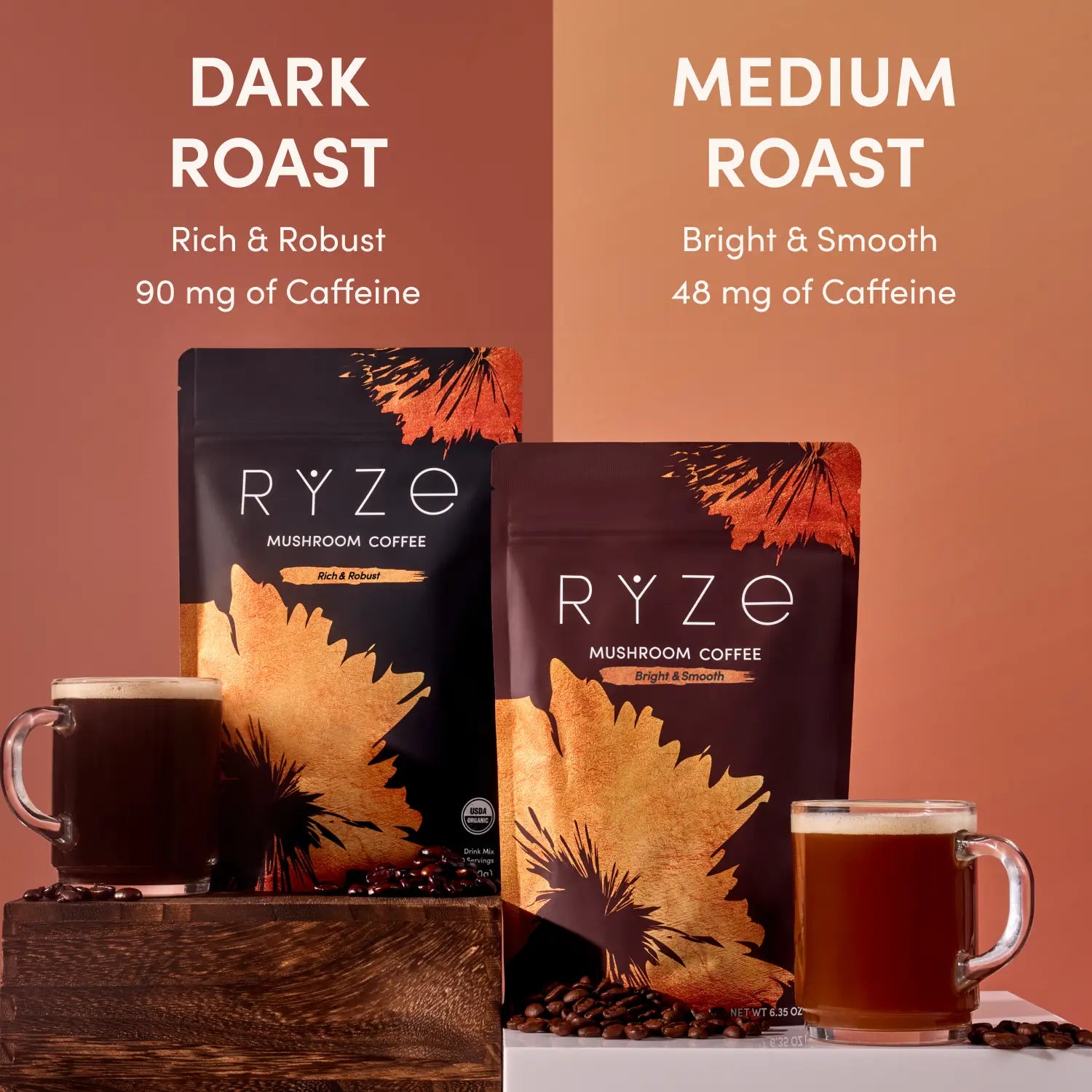 RYZE Ritual Set Dark Roast (90 Day Plan) R1