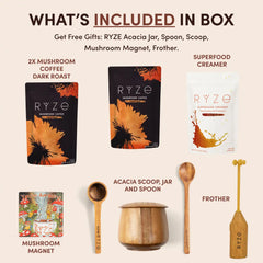Mushroom Coffee Ritual Set J7