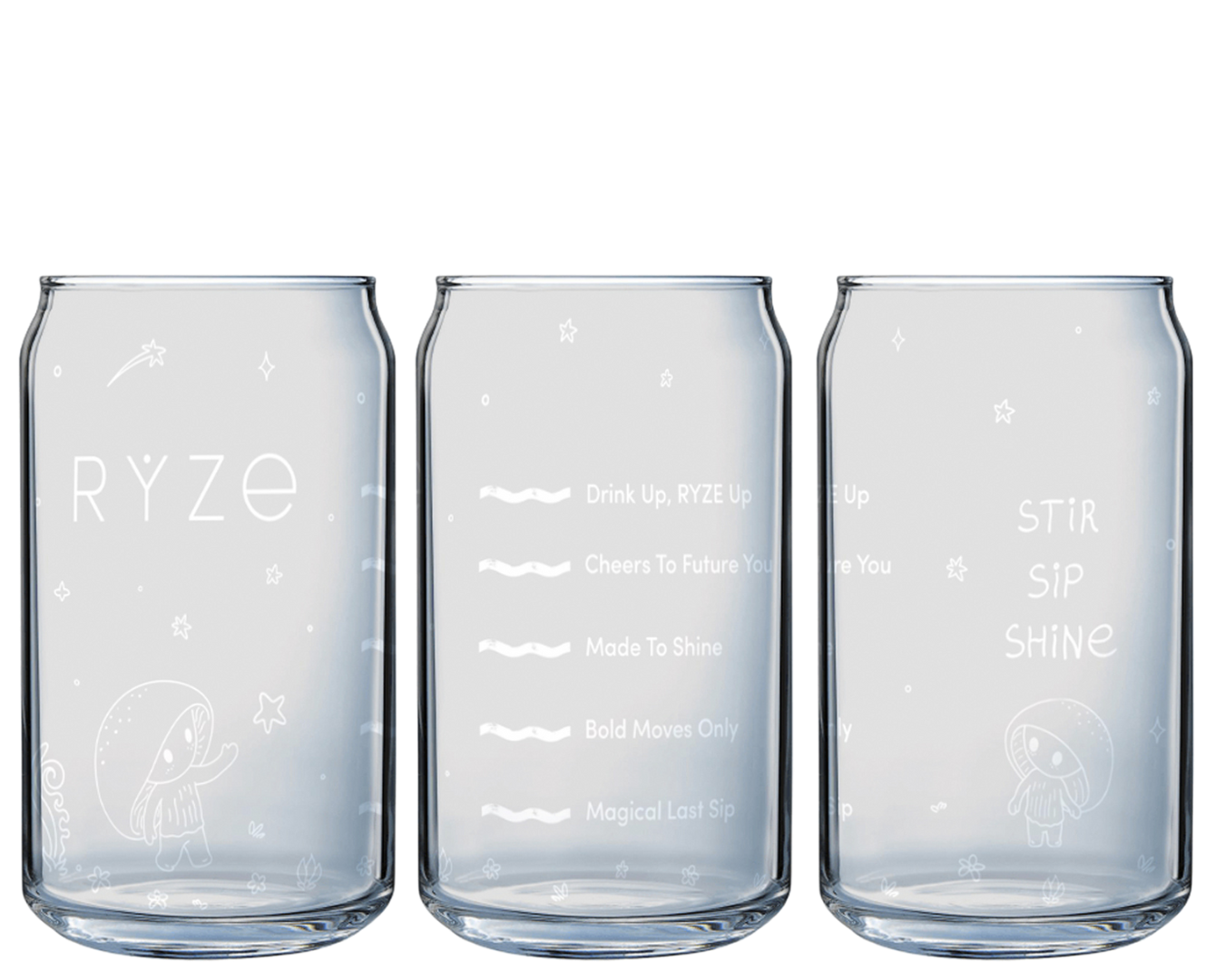 Iced Coffee Glass P8