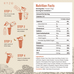 Mushroom Overnight Oats Pack (28 Servings) Z5